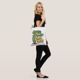 Bolsa Tote Adivinha O Quê_ Bunda de Pepino! Pepino Engraçado