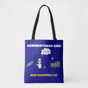 Bolsa Tote Administrado 2mg. Agora estou a mimá-lo... Engraça