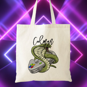 Bolsa Tote Adolescente moderno trendy jogador de video game m