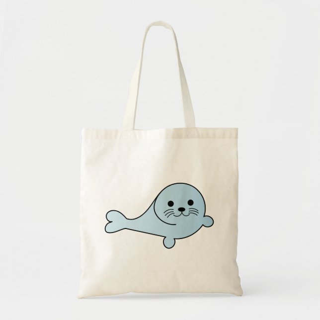 Bolsa Tote Adorable Baby Seal (Frente)