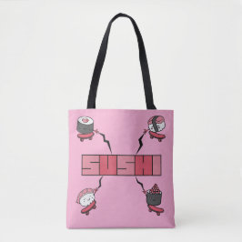 Bolsa Tote Adoramos Sushi - Sushi Love - ASL ILY Obsession