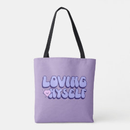 Bolsa Tote Adorando-me ao amor próprio