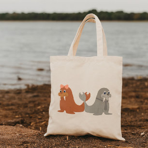 Bolsa Tote Adoráveis Baiacus Masculino e Feminino