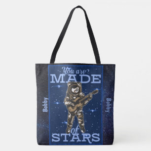 Bolsa Tote Adoráveis Espaçadores Que Você É Feito De Estrelas