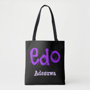 Bolsa Tote Adorável Edo tribal