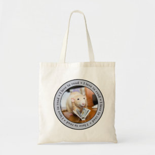 Bolsa Tote ADORO LER Saco de Tote com o Mouse Marty