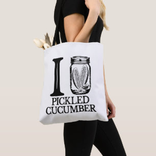 Bolsa Tote Adoro Pepino picado - Pepino picante