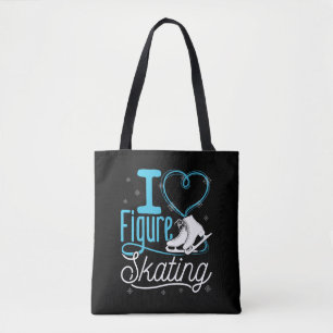 Bolsa Tote Adoro Skating Heart Figure
