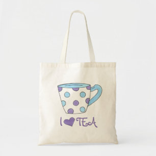 Bolsa Tote Adoro Tea Purple/Blue Bolinhas