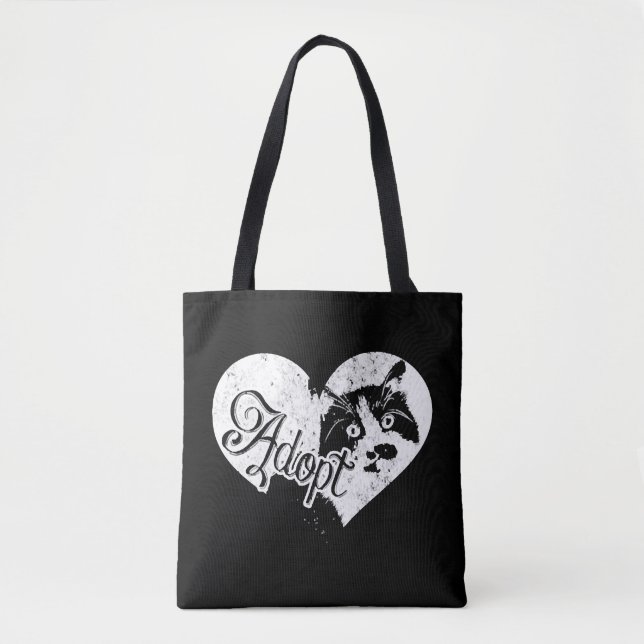 BOLSA TOTE ADOTAR CAT (Frente)