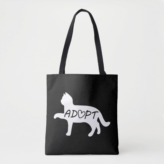 Bolsa Tote Adotar Cat (Frente)