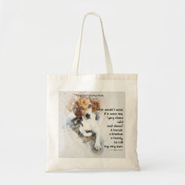 Bolsa Tote Adotar Um Prateleira - Beagle