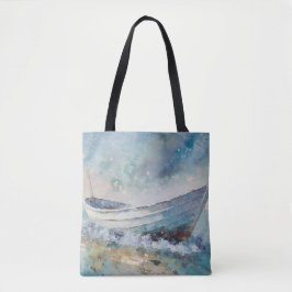 Bolsa Tote Adrift No Mar Solitário