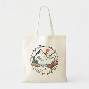 Bolsa Tote Adventure Aguarda Vamos Ir Encontrá-Lo