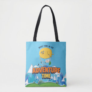 Bolsa Tote Adventure Time Jake Floating With Finn