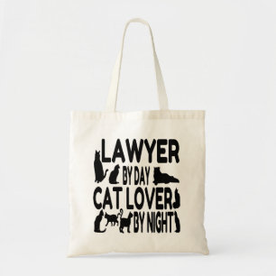 Bolsa Tote Advogado ama gatos