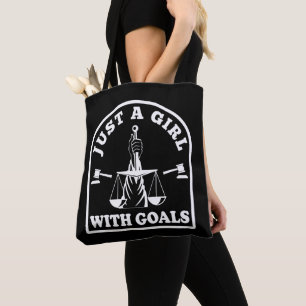 Bolsa Tote Advogado Engraçado Estudante Apenas Uma Garota Com