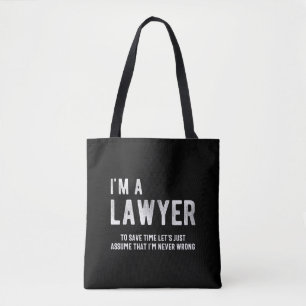 Bolsa Tote Advogado Engraçado Sou Advogado Para Economizar Te