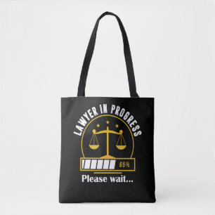 Bolsa Tote Advogado progressivo Advogado Engraçado Carregand