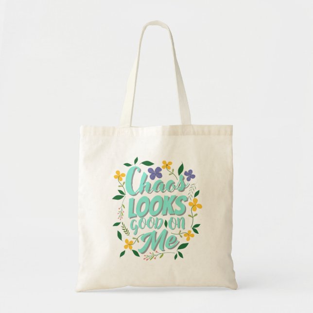 Bolsa Tote Aesthetic Quote Tote Bag  (Frente)
