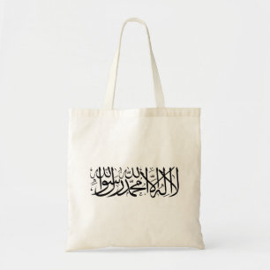 Bolsa Tote Afeganistão país nova bandeira Talibã símbolo árab