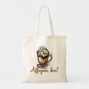 Bolsa Tote Affogato, mano? Café de Sorvete de café italiano?