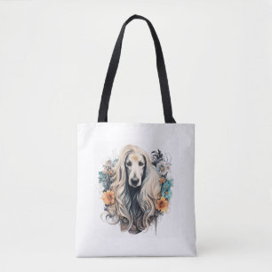 Bolsa Tote Afghan Hound Classic T-Shirt