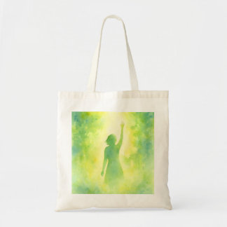 Bolsa Tote Afirmação Positiva, aspas inspiradoras Tote bag