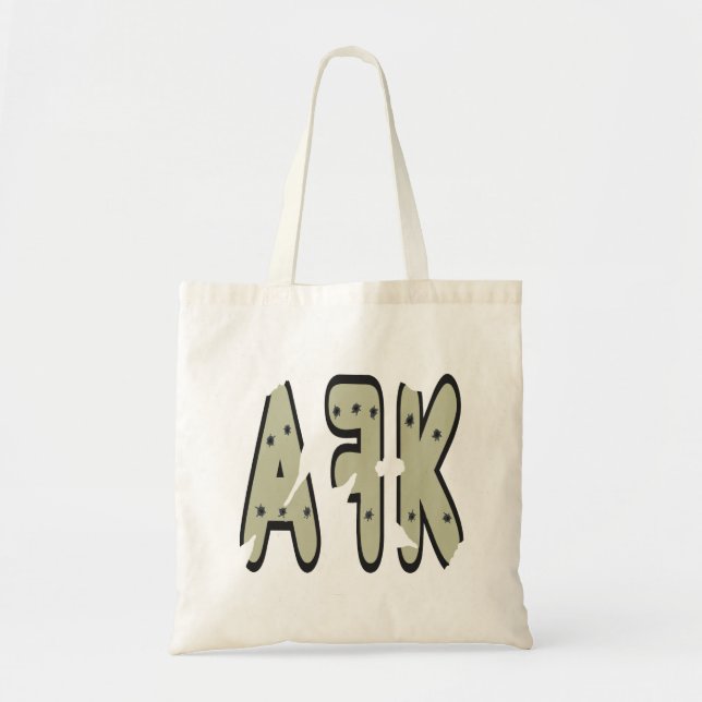 Bolsa Tote AFK longe do teclado (Frente)