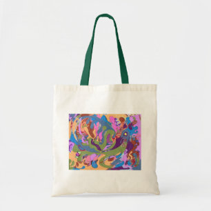 Bolsa Tote "Afogamento" Abstrato Art