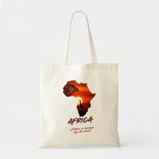 Bolsa Tote Africa - A tree is known  by its fruit.