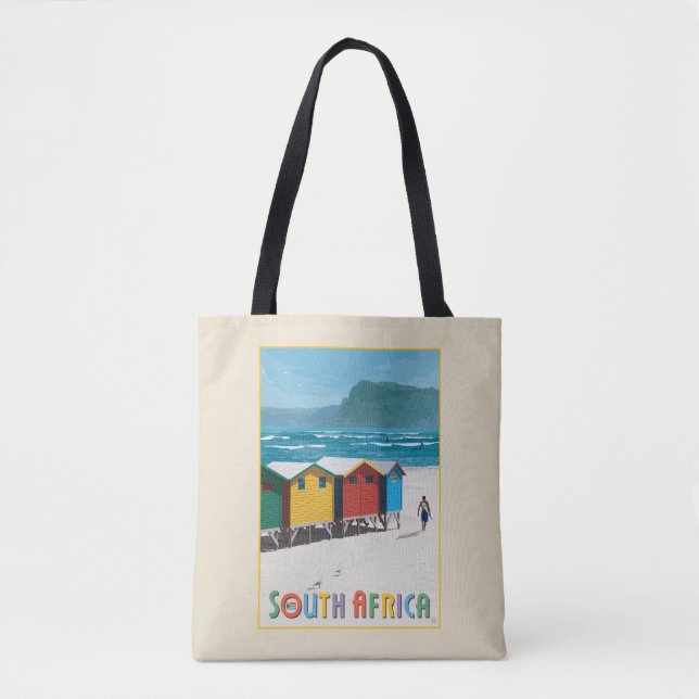 Bolsa Tote África do Sul | Praia de Muizenberg (Frente)