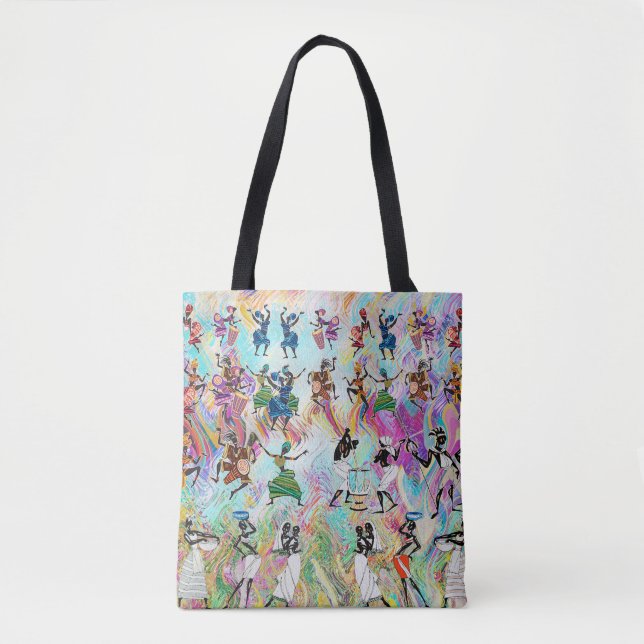 Bolsa Tote African Feast: Rhythms of Unity  (Frente)