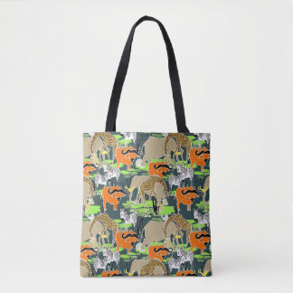 Bolsa Tote Africano, safari, Vida Selvagem