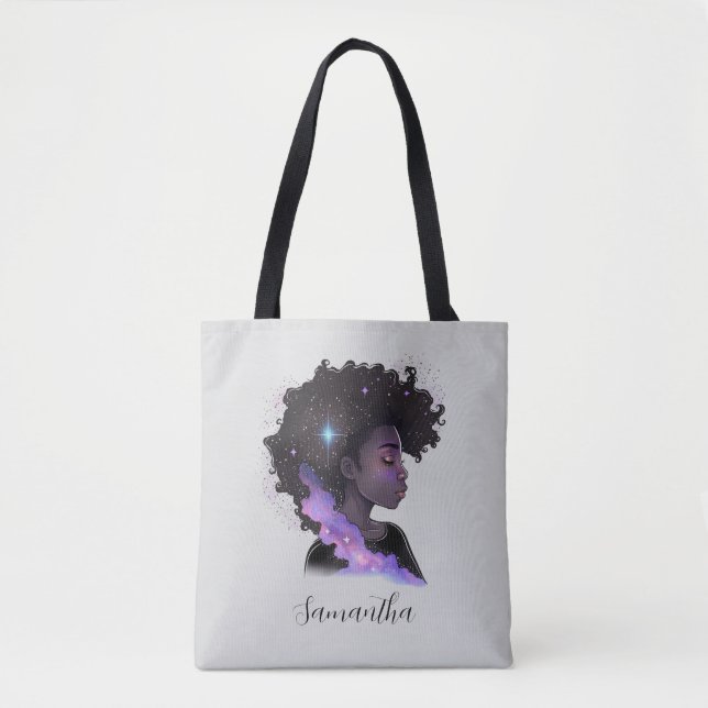 Bolsa Tote Afro-Mulher (Frente)