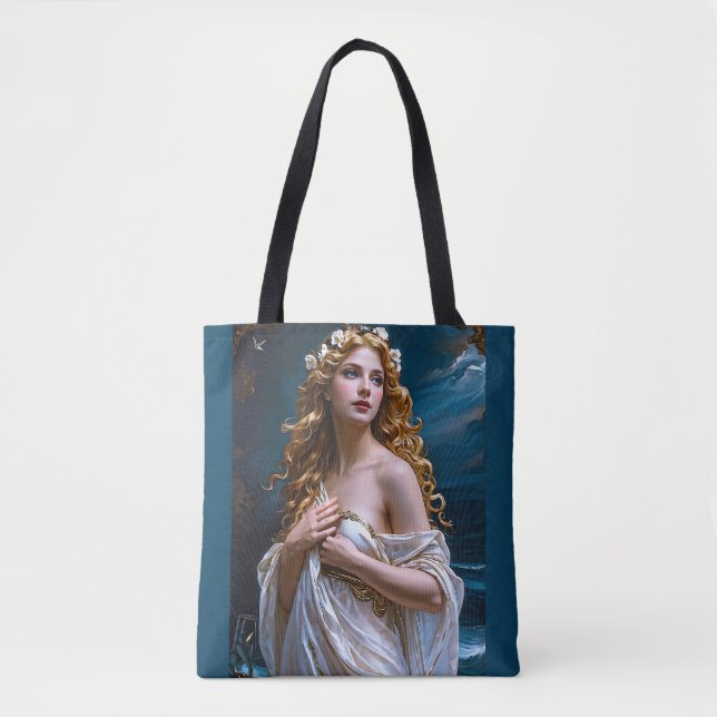 Bolsa Tote Afrodite: Deusa do Amor e da Luz (Frente)