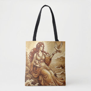Bolsa Tote Afrodite Mitologia Vintage