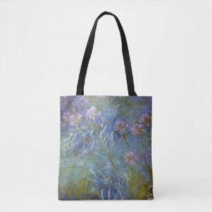Bolsa Tote Agapanthus por Claude Monet