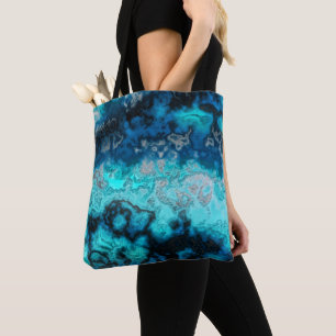 Bolsa Tote Agate Azul