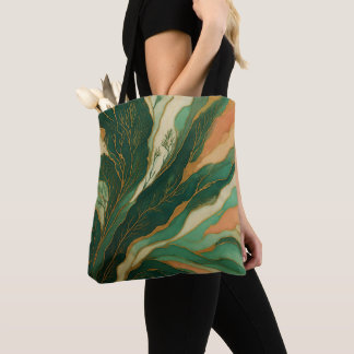 Bolsa Tote Agate do ouro