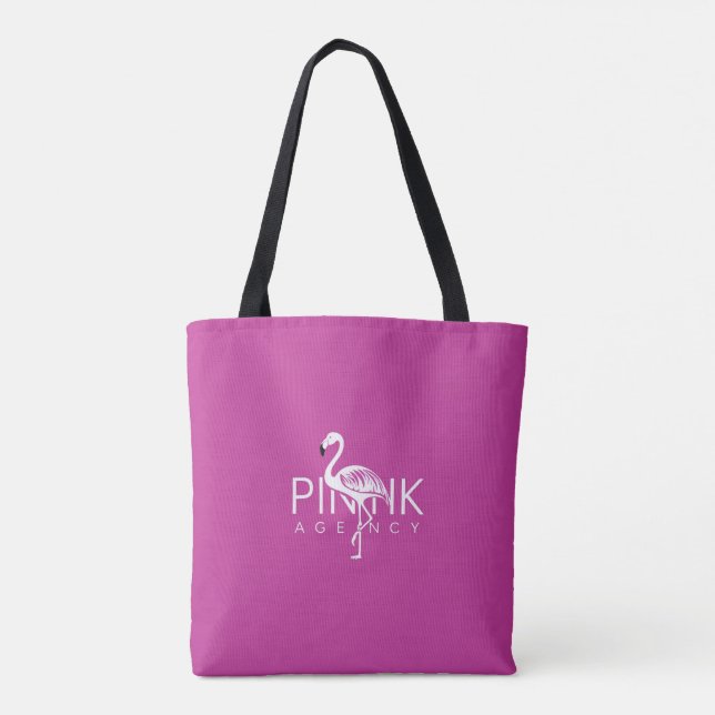 Bolsa Tote Agência Rosa (Verso)