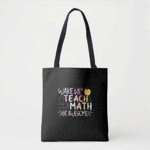 Bolsa Tote Agradecimento ao Professor de Matemática - Seja In