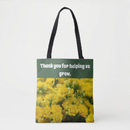 Bolsa Tote Agradecimento ao Professor Obrigado por Nos Ajudar