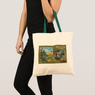Bolsa Tote Agradecimento Vintage, Peru na Fazenda