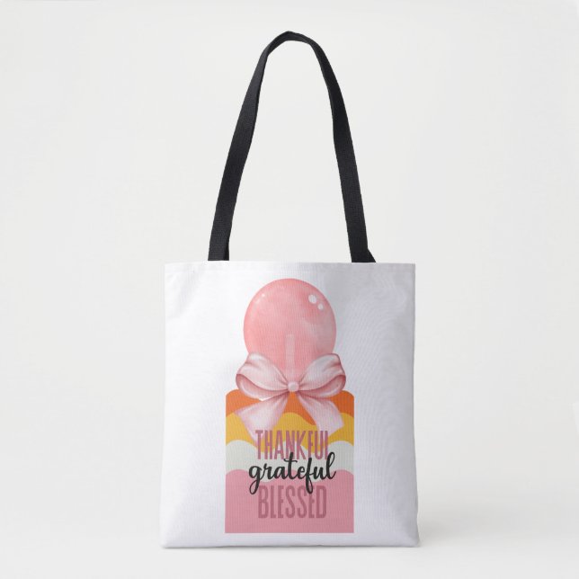 Bolsa Tote Agradeço a sua benção (Frente)
