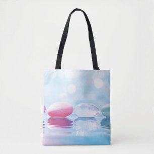 Bolsa Tote Água Cai Natureza Serena Tranquil Paz