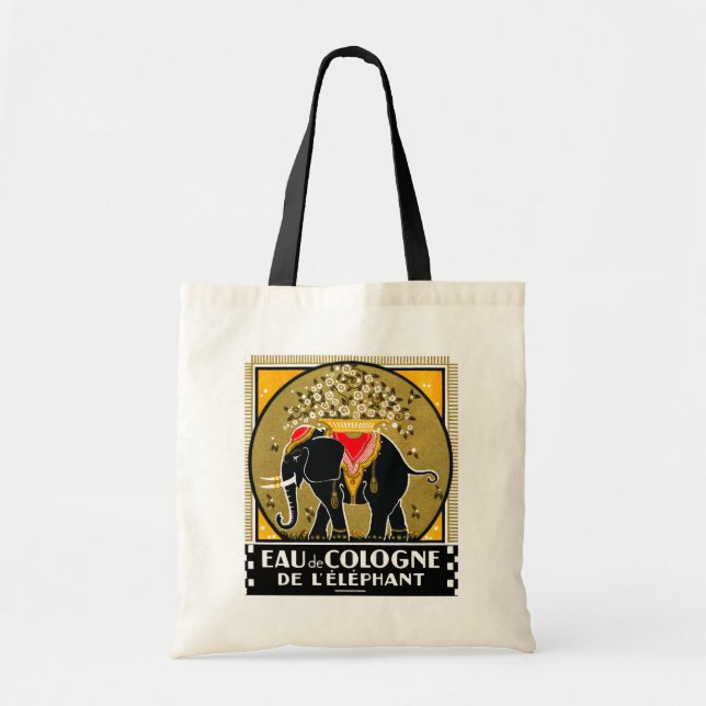 Bolsa Tote Água de Colônia 1925 De L'Elephant (Frente)