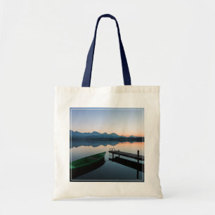Bolsa Tote Água lago Hopfen Bavarian Alps Alemanha