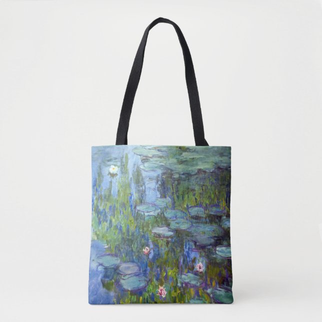 Bolsa Tote Água Lily Pond, Monet (Frente)