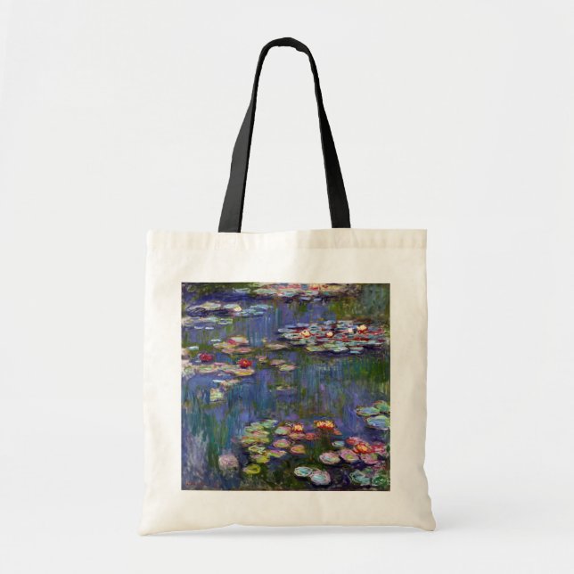 Bolsa Tote Água Lily Pond, Monet (Frente)